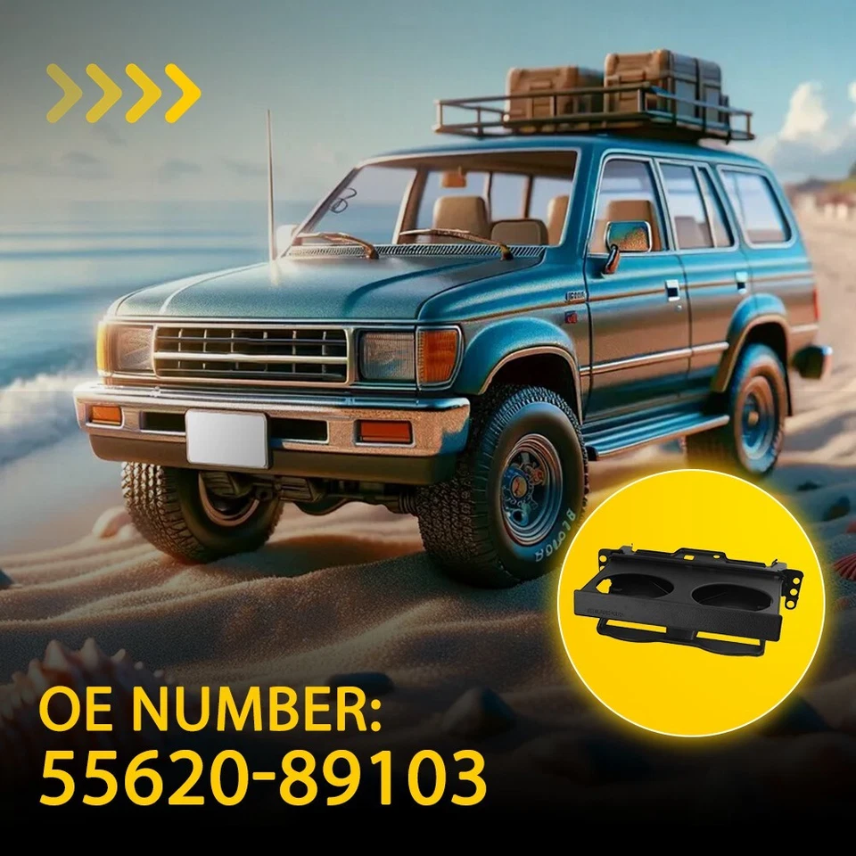 For TOYOTA PICKUP 4RUNNER 1989-1995 Instrument Panel Cup Holder 55620-89103 - Image 4 of 4