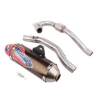 Full Muffler Exhaust Pipe System For CRF230F 2003-2017 CRF150F 2017 Dirt Bike