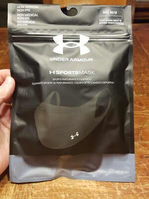 NEW Under Armour UA ISO Chill Sports Face Mask Adult M/L Size! NEW