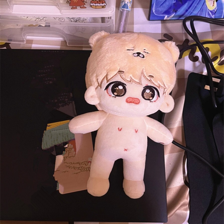 20cm KPOP Bangtan Boys Plush TATA TaeHyung V Doll Stuffed Toy【NO