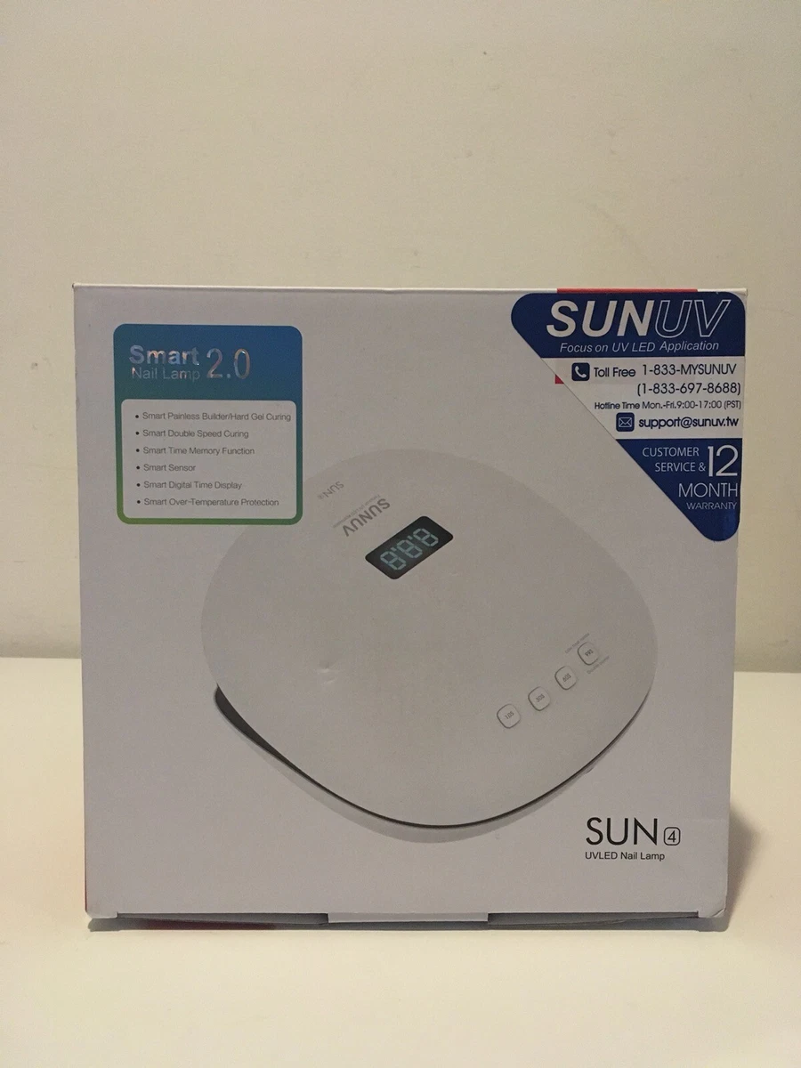SUNUV 48W UV LED Light Lamp Nail Dryer for Gel Polish with Auto