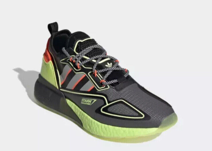 ADIDAS X AVENGERS ZX 2K BOOST MARVEL SNEAKERS STARK ADIDAS X AVENGERS ZX 2K BOOST MARVEL SNEAKERS STARK