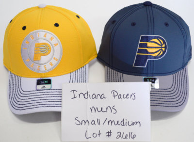 adidas Men's Indiana Pacers Sample Hat Lot Size Small/Medium