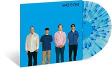 Weezer, Blue Album, LTD ED. GHOSTLY BLUE COLORED SPLATTER VINYL LP, NEW  SEALED