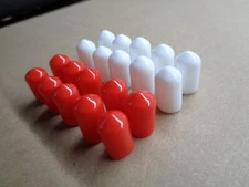 RCA DUST CAP ANTI-OXIDATION AUDIO PLUG SOCKET PROTECTIVE COVER (20 PACK) NEW!!