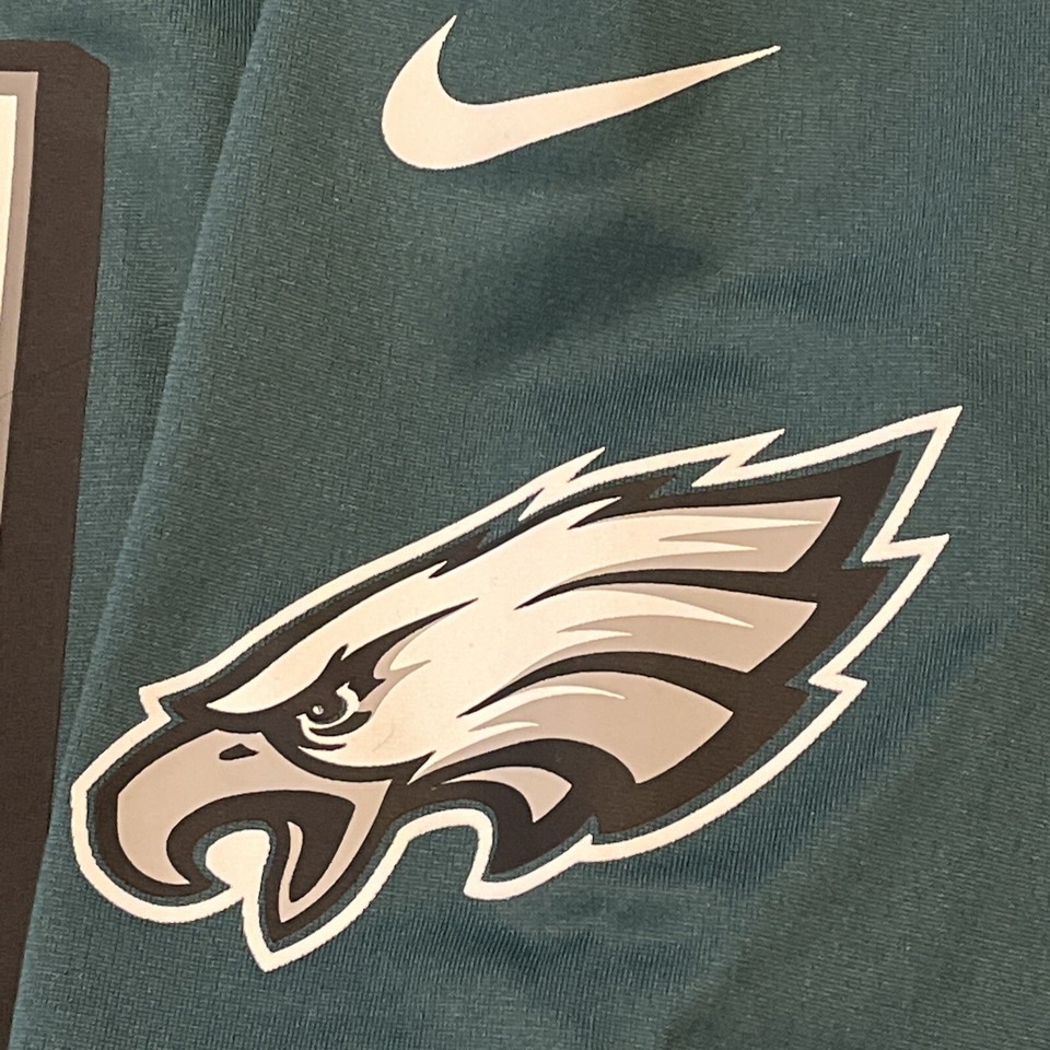 Philadelphia Eagles Jersey Wentz Large Nike Green eBay