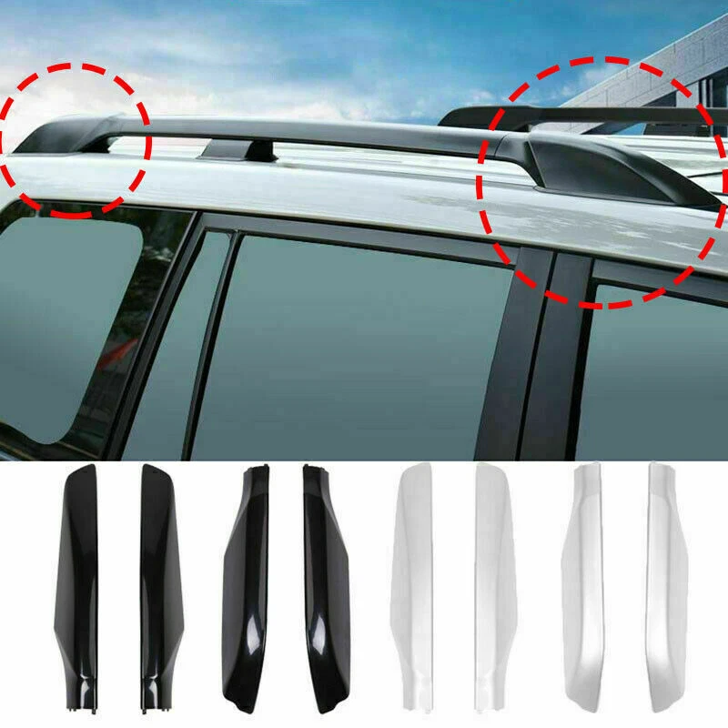 Roof Rack Cover Rail End Shell Replace Repair kit For Toyota Prado 150 2010 2021