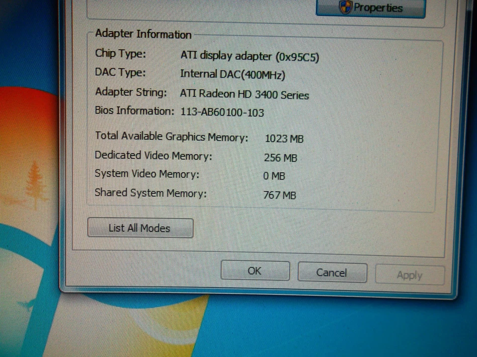 Dell ATI Radeon HD 3450 PCIe Graphics Video Card 256MB DVI HDMI VGA 0UGA6 0F342F - Image 4 of 4