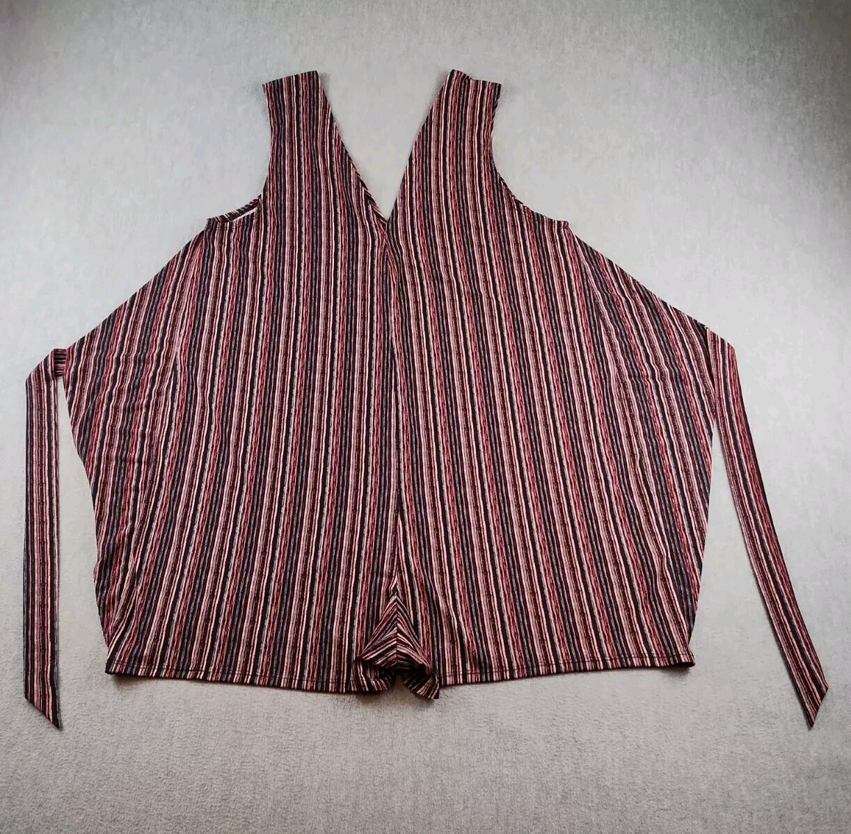 BCBGeneration Romper Womens Large Multicolored St… - image 10