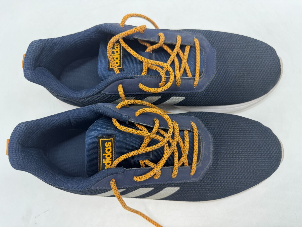 Adidas Throb Running Shoe Men's Navy Blue Lace-Up Low Top