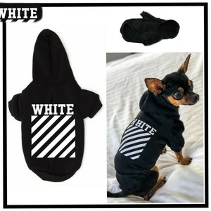 off white dog jacket