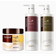 Karseell Dry Damaged Hair Repair Set Shampoo Conditioner Mask Set Original