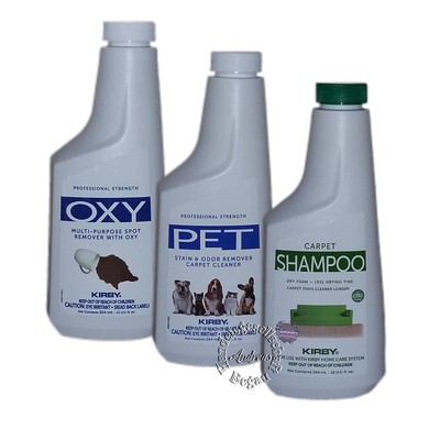 Angebot >> Original Kirby Carpet Shampoo / OXY Spot Remover / Pet Stian & Oder