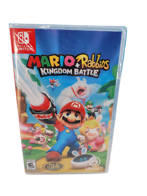 Mario + Rabbids Kingdom Battle (Nintendo Switch, 2017) 1-2 Player Mode Ubisoft