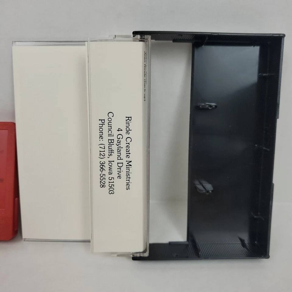 John L. Rinde We Will Walk This Way But Once Cassette Tape 1997 Rinde Ministries Foto 4 de 4