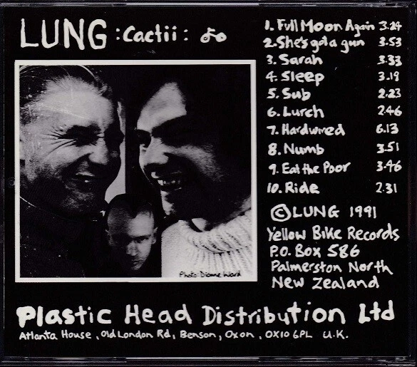 LUNG / CACTII - CD 1991 - Bild 2 von 2