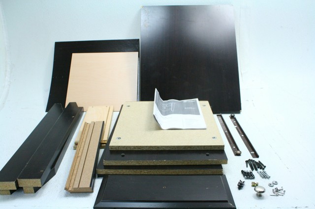 409942 Sauder Shoal Creek Nightstand In Jamocha Wood Finish