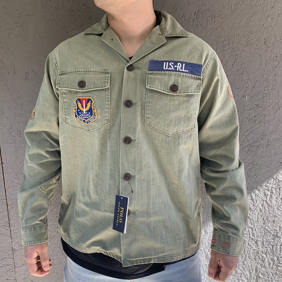 Overshirt Polo Ralph Lauren Love Polo Ralph Lauren Peace Love Polo