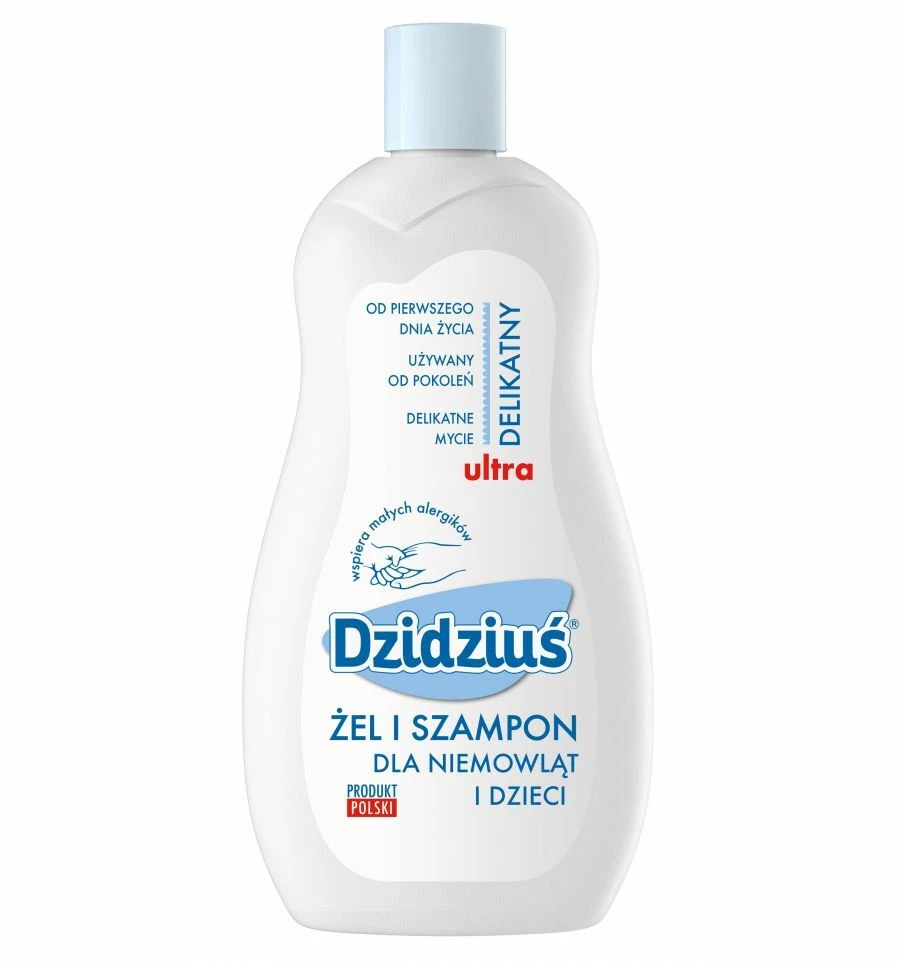 DZIDZIUS BODY GEL & SHAMPOO ULTRA DELICATE