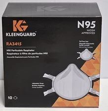 Kimberly-Clark KLEENGUARD RA3415 N95 Particulate Respirator FACE MASK