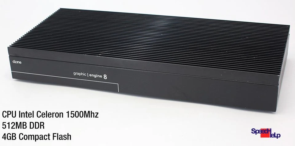 Dzine Graphics Engine 8 Computer Ge8.0212 Industry Pc 4Gb Compact Flash 512Mb! - Image 2 of 4