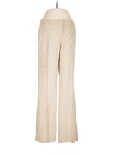 Elie Tahari Women Brown Linen Pants 2