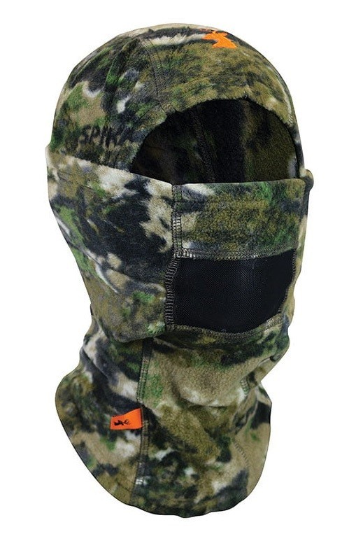 Cagoule de chasse Spika Heatfleece contre le vent glacial et l'onglée au poste