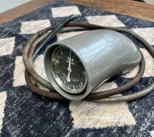 Vintage 1960s Jones Motrola Mechanical Tachometer Motorola Tach Housing Cable
