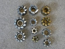 11 Stück Walzenstirnfräser Konvolut Set Fette Gerfa 80x44, 40mm, 63x40,