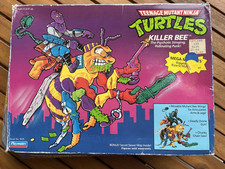 Teenage Mutant Ninja Turtles Killer Bee 98.5  Complete TMNT Playmates & box 1990