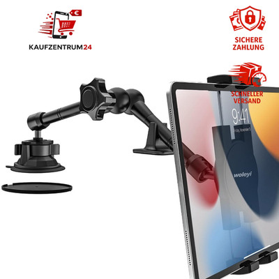 Tablet Halterung für Auto Armaturenbrett 4-12,9'' Saugnapf Heavy Duty