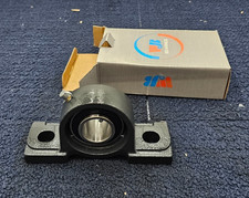 WJB UCP206-20: 2-Bolt Pillow Block Bearing - Set Screw Locking 1-1/4" Bore P206