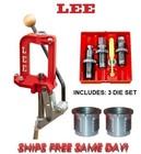 Lee Breech Lock Press 90588 w 3 Bushings 3 Die Set for 38 SPL 90510