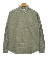 ami Casual Shirts BeigexNavyxGreen(Check Pattern) 41(Approx. XL) 2200613136037