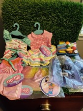 My Life Lot Walmart Shopping Basket w Food Toys Play for Doll NEW  Clothes