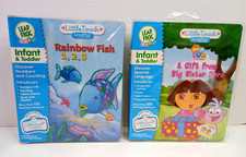 Little Touch LeapPad Dora Explorer A Gift From Big Sister  Rainbow Fish 1 2 3