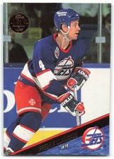 1993-94 Leaf #124 Fredrik Olausson Winnipeg Jets