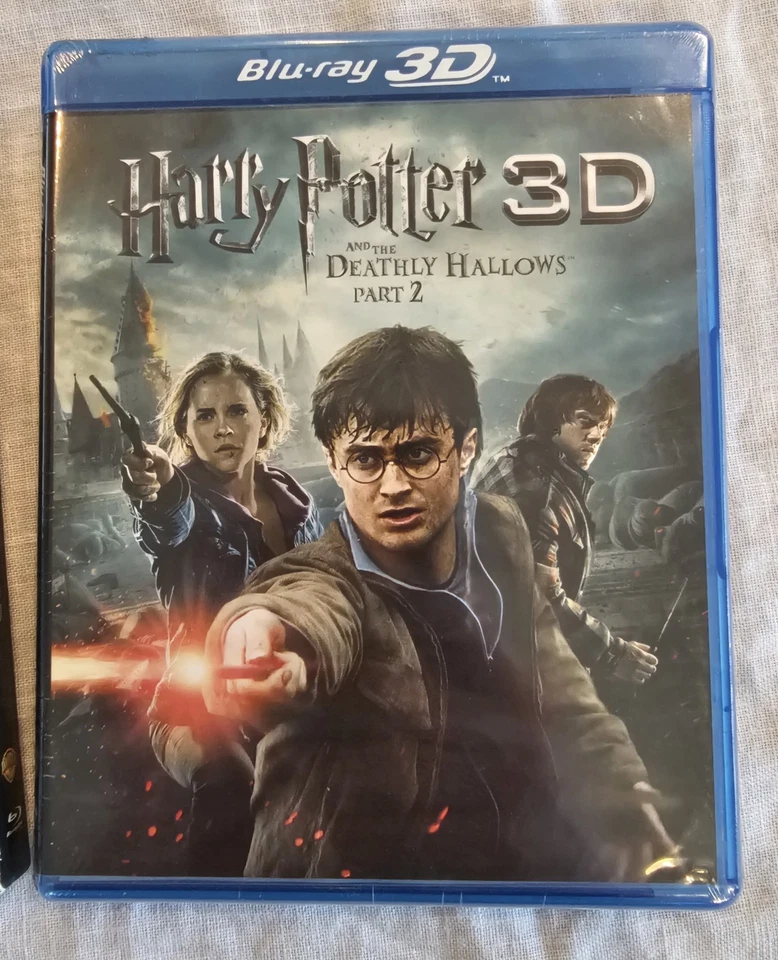 Harry Potter and the Deathly Hallows Part 2 Blu-Ray 3D New Sealed with Slipcover - Image 3 of 4