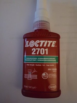 Loctite 2701 Schraubensicherung MHD.04.27  50ml Gefahrenstoff/Industrieklebe