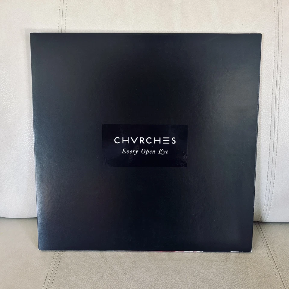 RARE 2015 CHVRCHES Every Open Eye Coke Bottle Clear Vinyl Indie Exclusive Record - Image 2 of 4