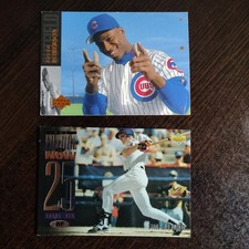 1994 Upper Deck - Kevin Roberson #199 - Cubs & Tim Salmon #54 - Angels