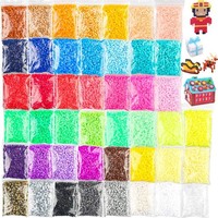 Tomorotec 36000 StüCk 5 Mm BüGelperlen Set, 45 Farben, Kinder DIY Bastelset