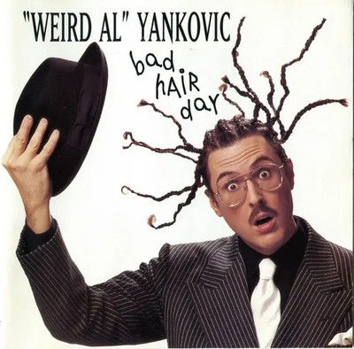 CD ''Weird Al'' Yankovic Bad Hair Day Scotti Bros. Records