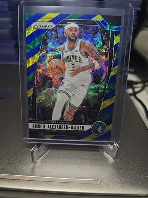 2024-25 Panini Prizm - Nickeil Alexander-Walker #135 Blue Yellow & Green Prizm