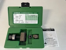 GreenLee 229 9 Pin D-Subminiature Panel Punch 34436 Green Lee
