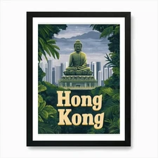 Aihrgdesign A Mid Century Modern Tr Framed Wall Art Poster Canvas Print Picture