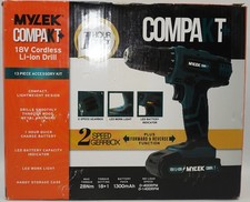 Image of Mylek compakt+ 18V cordless li-ion drill with 13pcs accessory kit