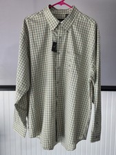 Van Heusen Wrinkle Free Plaid Shirt XL Casual Button Up Long Sleeve Mens NEW NWT