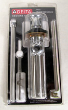 Brand New Sealed OEM DELTA RP5651 Faucet Pop-Up Drain Assembly Chrome NIB
