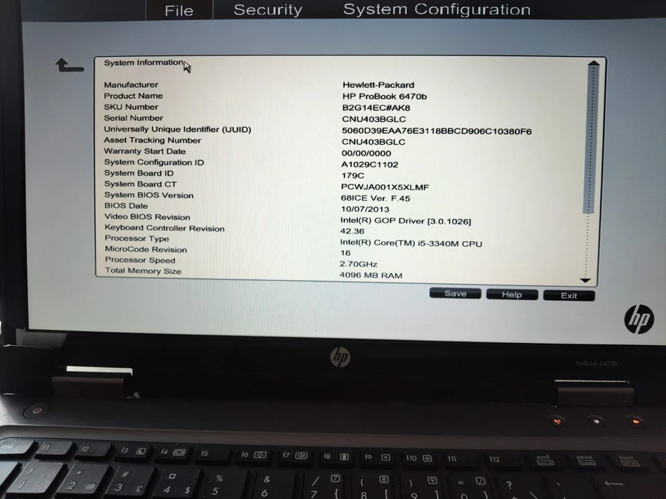 Original Lcd Bildschirm Displey Für Hp ProBook 6470b /1600X900/14" - Bild 4 von 4